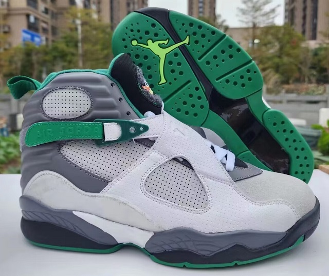 Air Jordan 8 Retro VIII University Of Oregon Grey